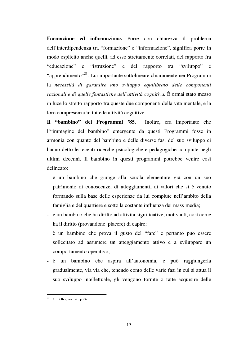 Anteprima della tesi: L'importanza del tirocinio nella scuola d'oggi, Pagina 13