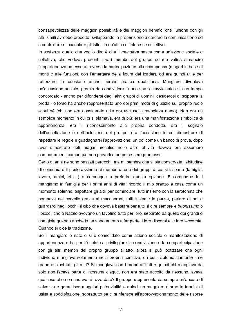 Anteprima della tesi: Indovina chi viene a pranzo. Strategie di riconoscimento della clientela nei ristoranti romani. Un approccio visuale., Pagina 3