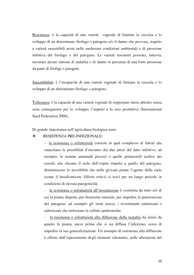 Anteprima della tesi: Prima ipotesi di controllo della qualità ambientale in aziende agribiologiche, Pagina 12