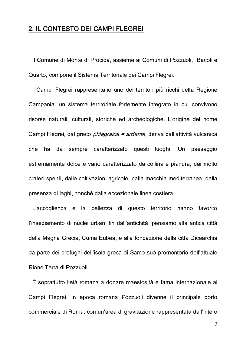 Anteprima della tesi: Progetto e riqualificazione in Via Panoramica Monte di Procida, Pagina 3