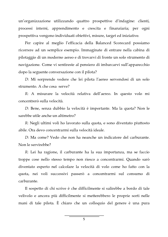 Anteprima della tesi: Il Business Game come strumento innovativo per la formazione delle persone nella Pubblica Amministrazione - Sviluppo di un'applicazione attraverso la Balanced Scorecard, Pagina 3