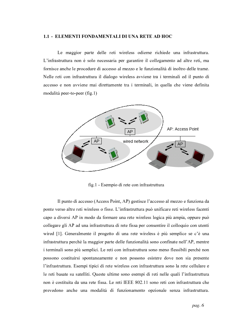 Anteprima della tesi: Tecniche di localizzazione per reti ''ad hoc'', Pagina 3