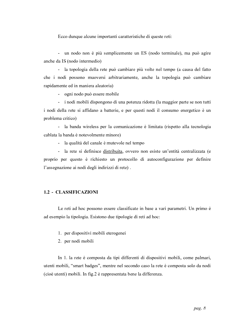 Anteprima della tesi: Tecniche di localizzazione per reti ''ad hoc'', Pagina 5