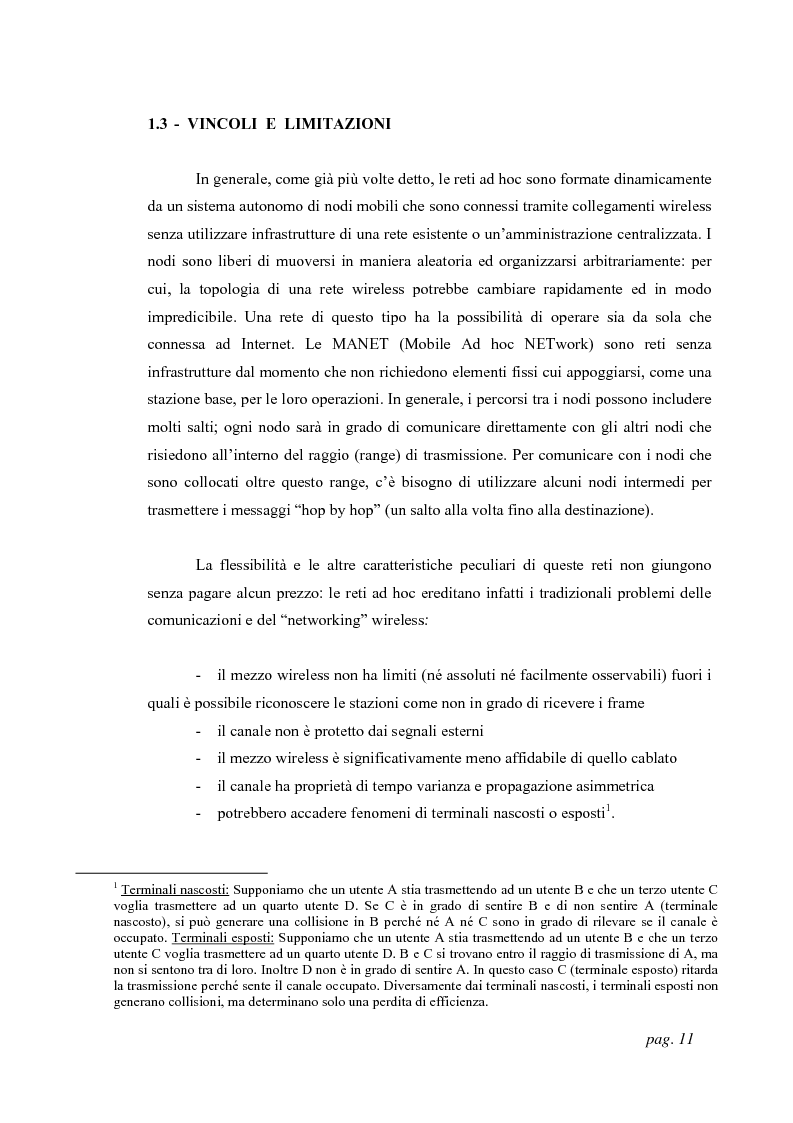 Anteprima della tesi: Tecniche di localizzazione per reti ''ad hoc'', Pagina 8