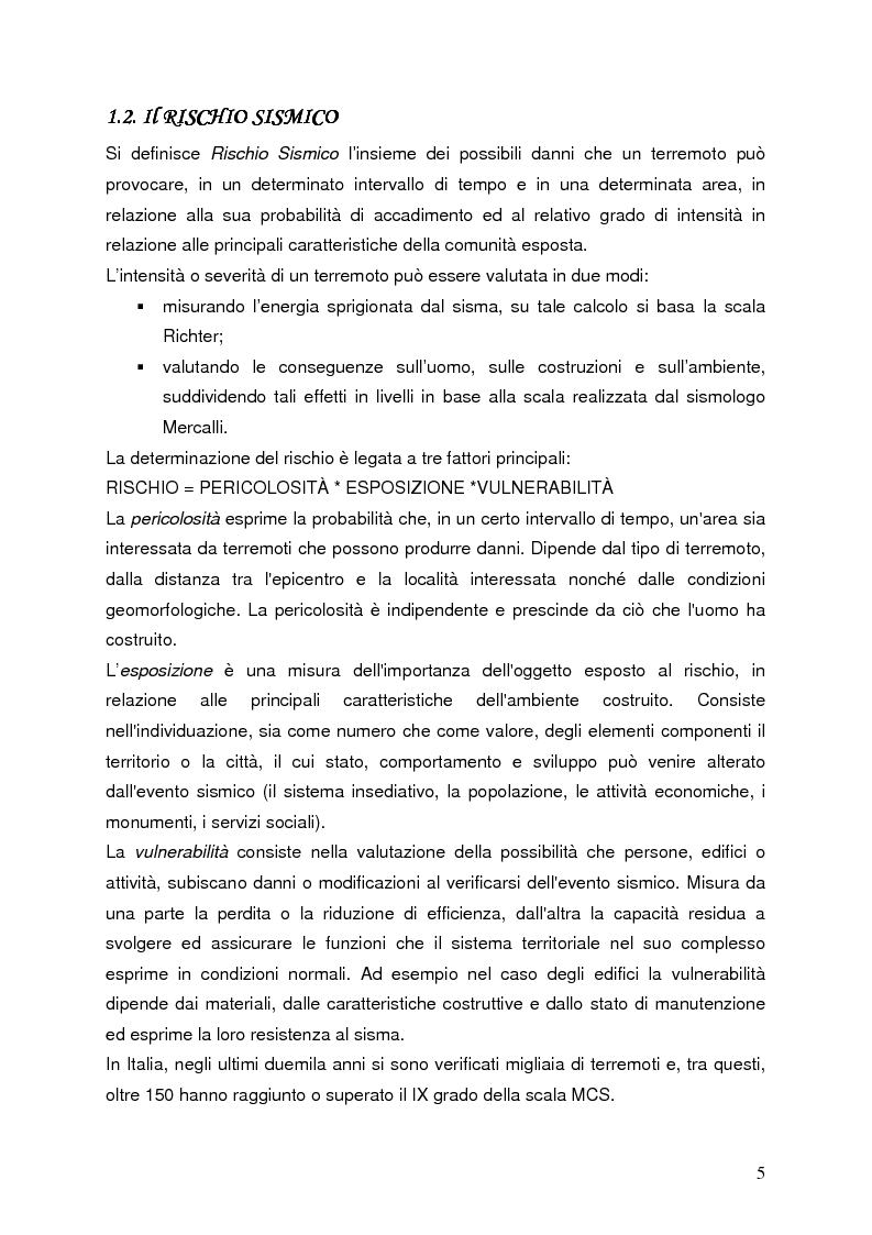 Anteprima della tesi: Confronto tra misure e modelli di amplificazione sismica a Balvano (PZ), Pagina 3
