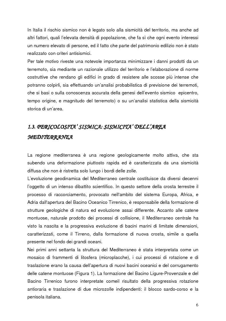 Anteprima della tesi: Confronto tra misure e modelli di amplificazione sismica a Balvano (PZ), Pagina 4