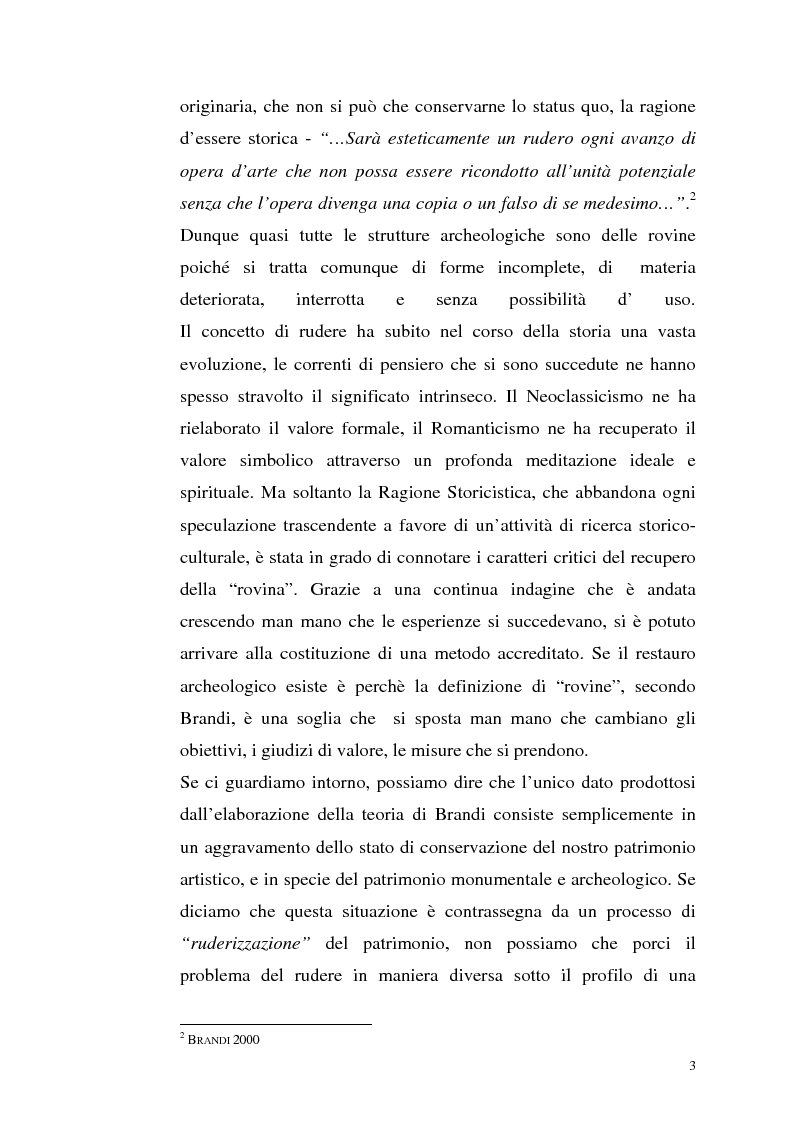 Anteprima della tesi: La manutenzione programmata sul sito archeologico di San Vincenzo al Volturno: Analisi e indagini preliminari sulla cappella di Santa Restituta, Pagina 2