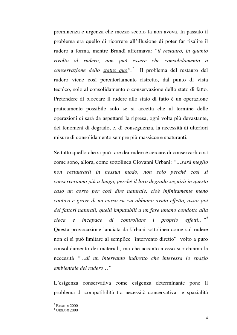 Anteprima della tesi: La manutenzione programmata sul sito archeologico di San Vincenzo al Volturno: Analisi e indagini preliminari sulla cappella di Santa Restituta, Pagina 3
