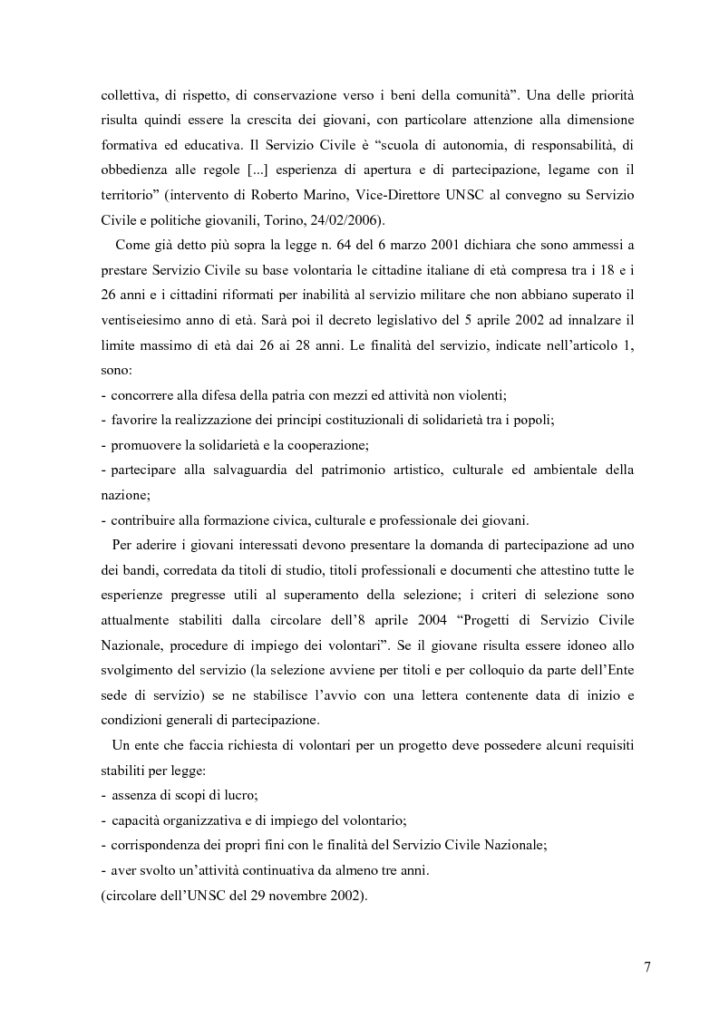 Anteprima della tesi: Partecipazione e cittadinanza attiva. Il punto di vista dei volontari di Servizio Civile Nazionale. Una ricerca empirica., Pagina 4