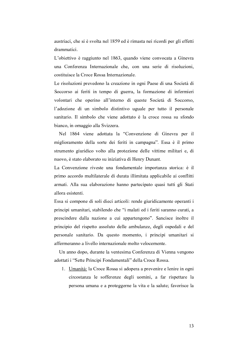 Anteprima della tesi: L'applicazione del diritto internazionale umanitario alle organizzazioni terroristiche, Pagina 8