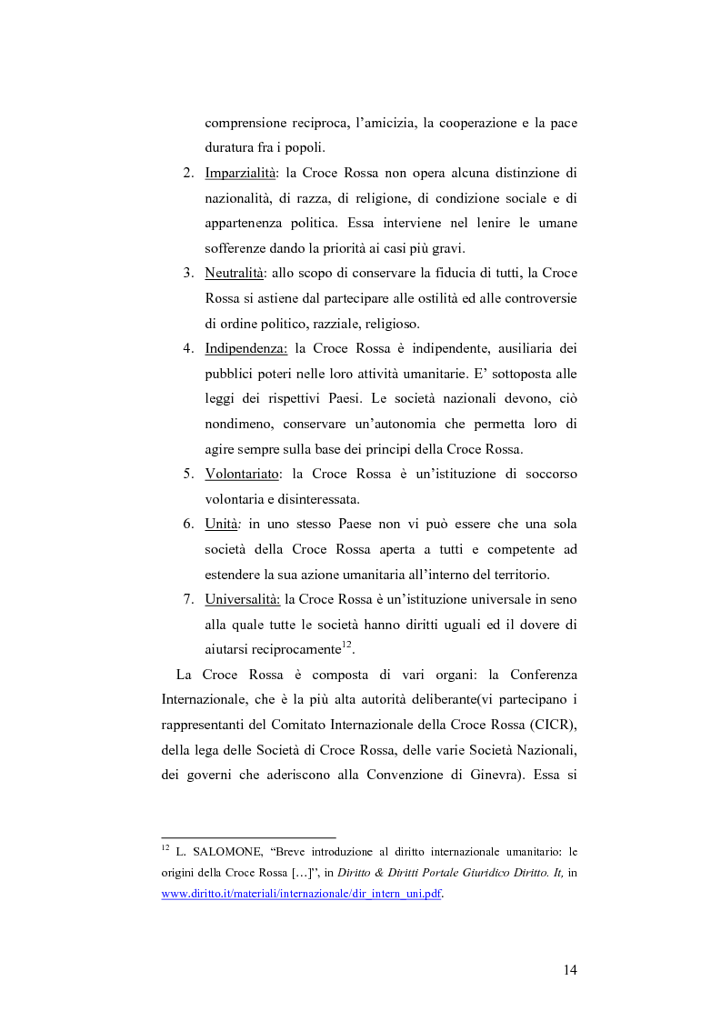 Anteprima della tesi: L'applicazione del diritto internazionale umanitario alle organizzazioni terroristiche, Pagina 9