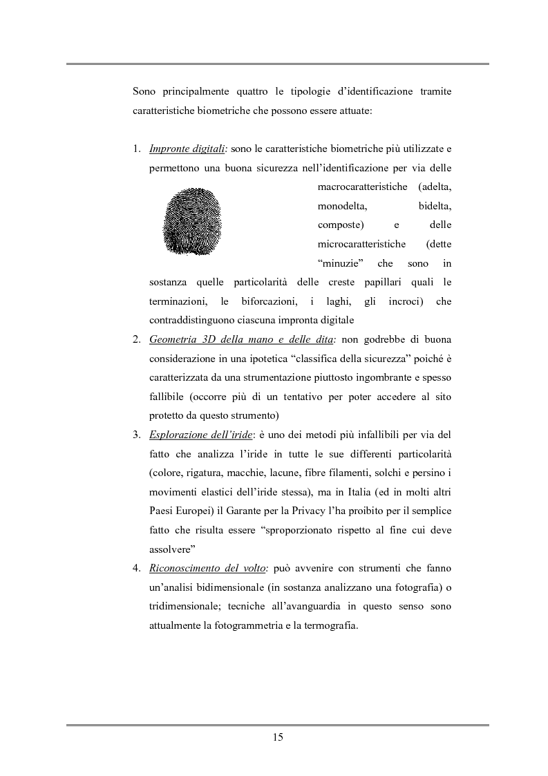 Anteprima della tesi: Le indagini tese al riconoscimento di autore di reato tramite immagini, Pagina 11