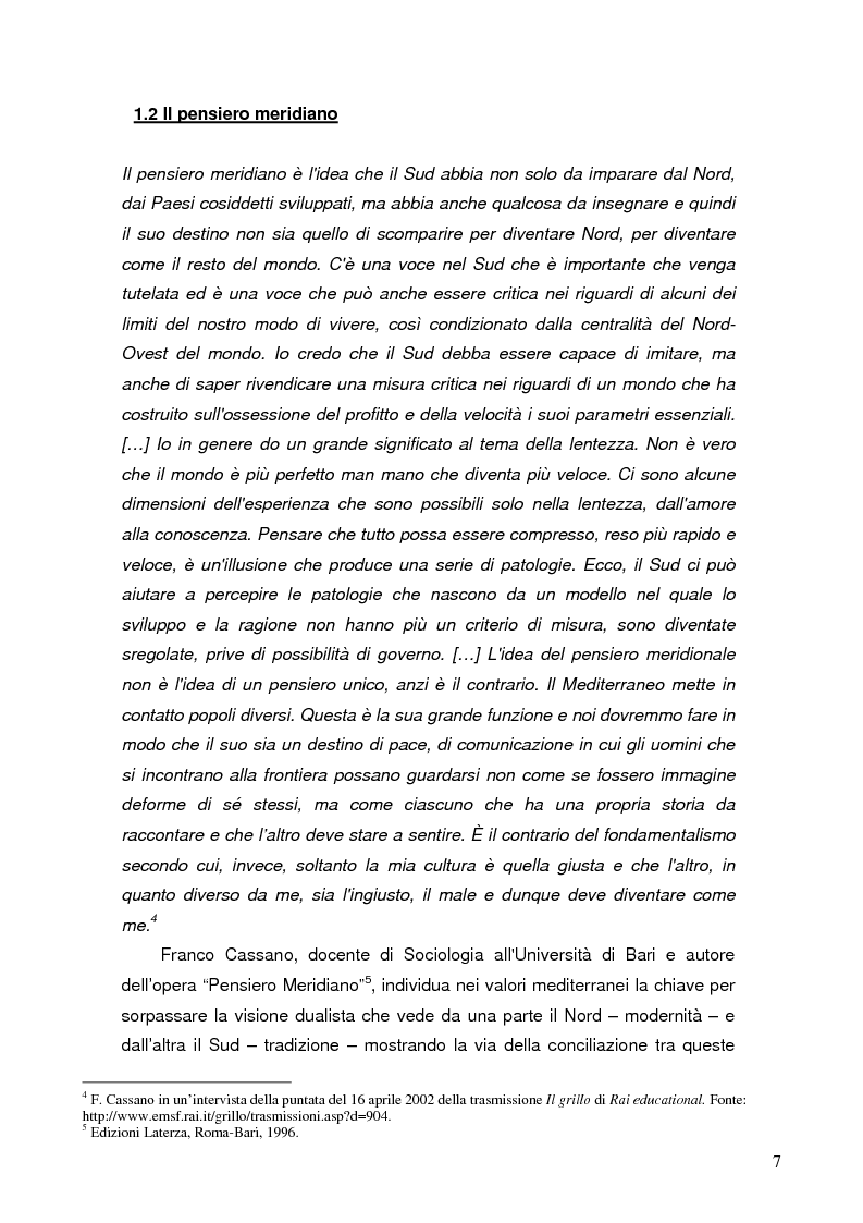 Anteprima della tesi: Comunicare i valori mediterranei: il caso Camper, Pagina 4