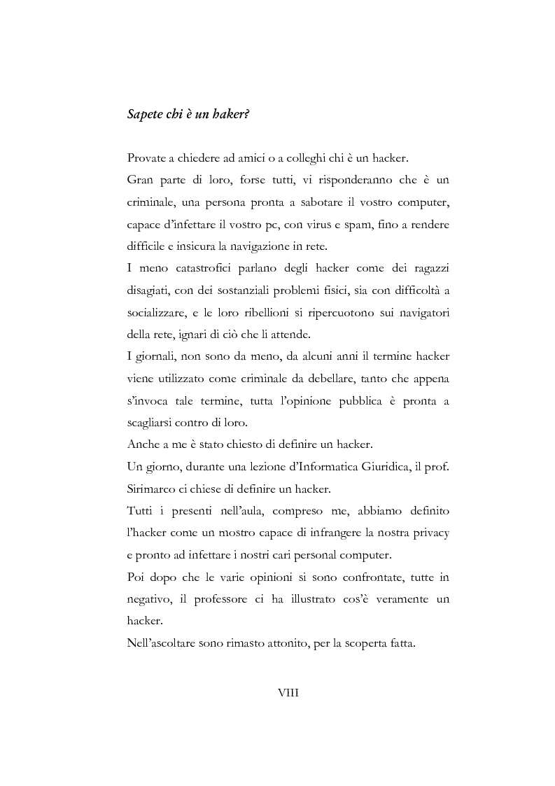 Anteprima della tesi: Etica hacker, Pagina 2