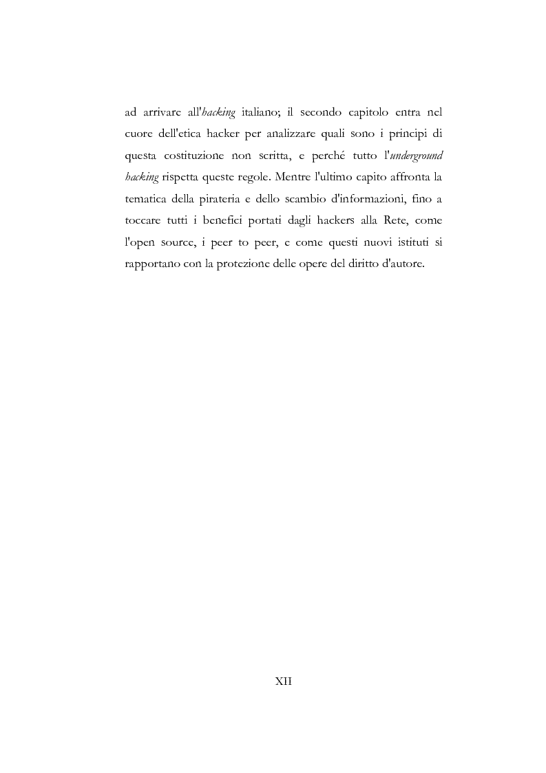 Anteprima della tesi: Etica hacker, Pagina 6