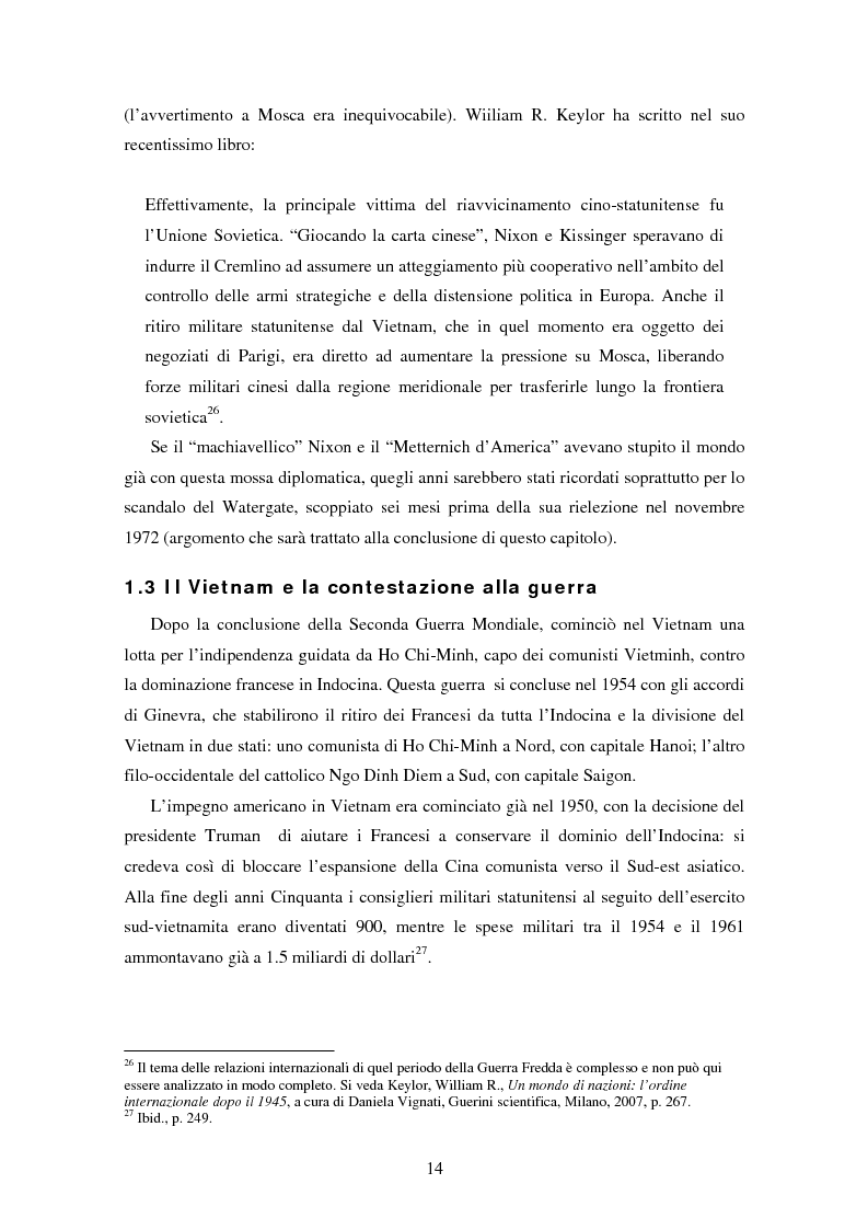 Anteprima della tesi: L'ospite indesiderato. Il governo degli Stati Uniti contro John Lennon (1971-1976)., Pagina 14