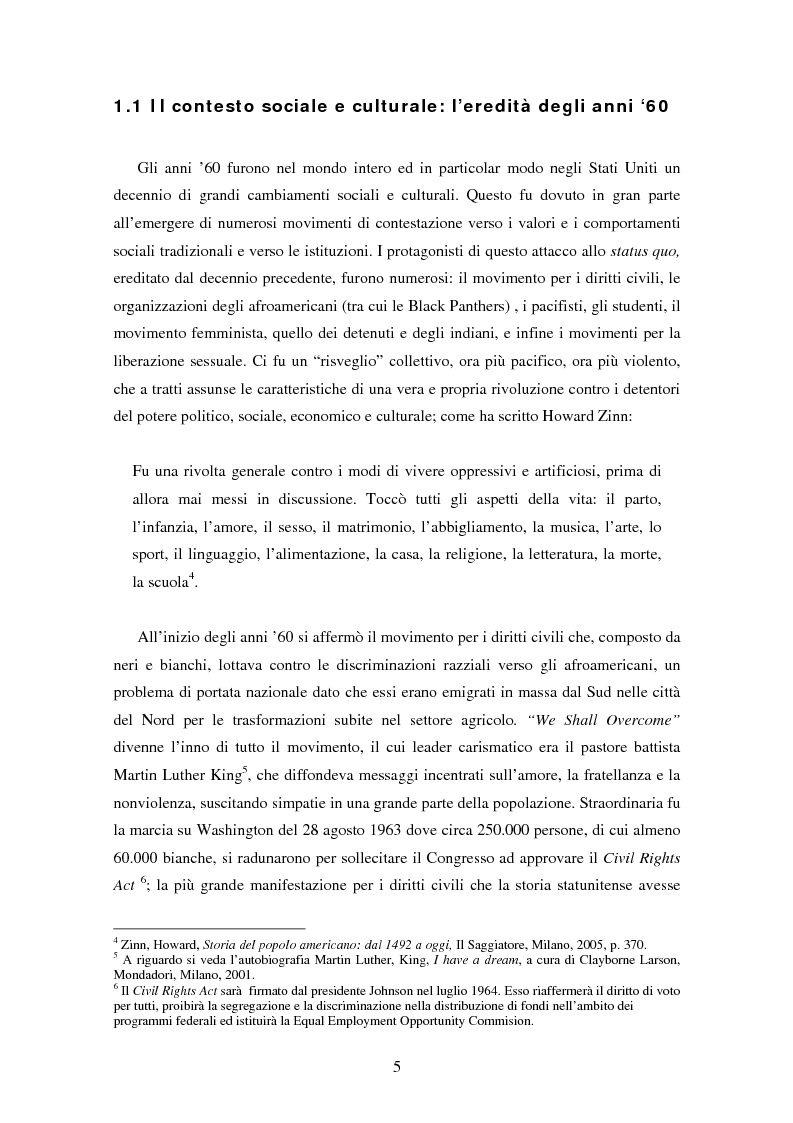 Anteprima della tesi: L'ospite indesiderato. Il governo degli Stati Uniti contro John Lennon (1971-1976)., Pagina 5