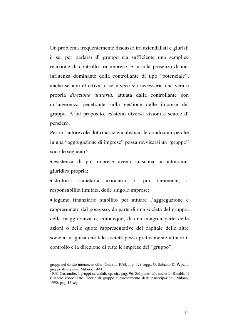 Anteprima della tesi: Le società di calcio nel contesto di gruppo aziendale: un confronto internazionale, Pagina 8