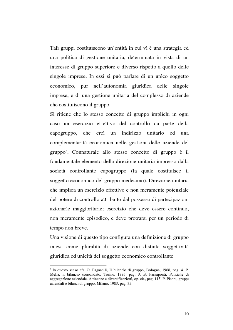 Anteprima della tesi: Le società di calcio nel contesto di gruppo aziendale: un confronto internazionale, Pagina 9