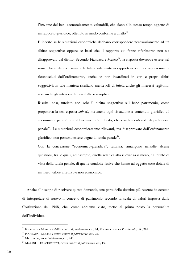 Anteprima della tesi: Il delitto di furto, Pagina 10