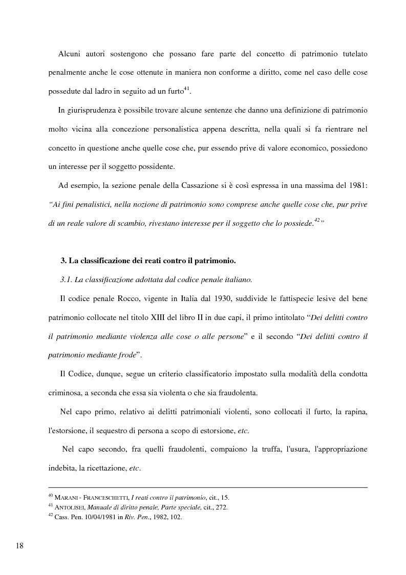 Anteprima della tesi: Il delitto di furto, Pagina 12
