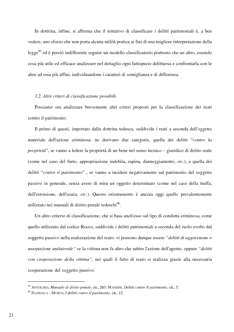 Anteprima della tesi: Il delitto di furto, Pagina 15