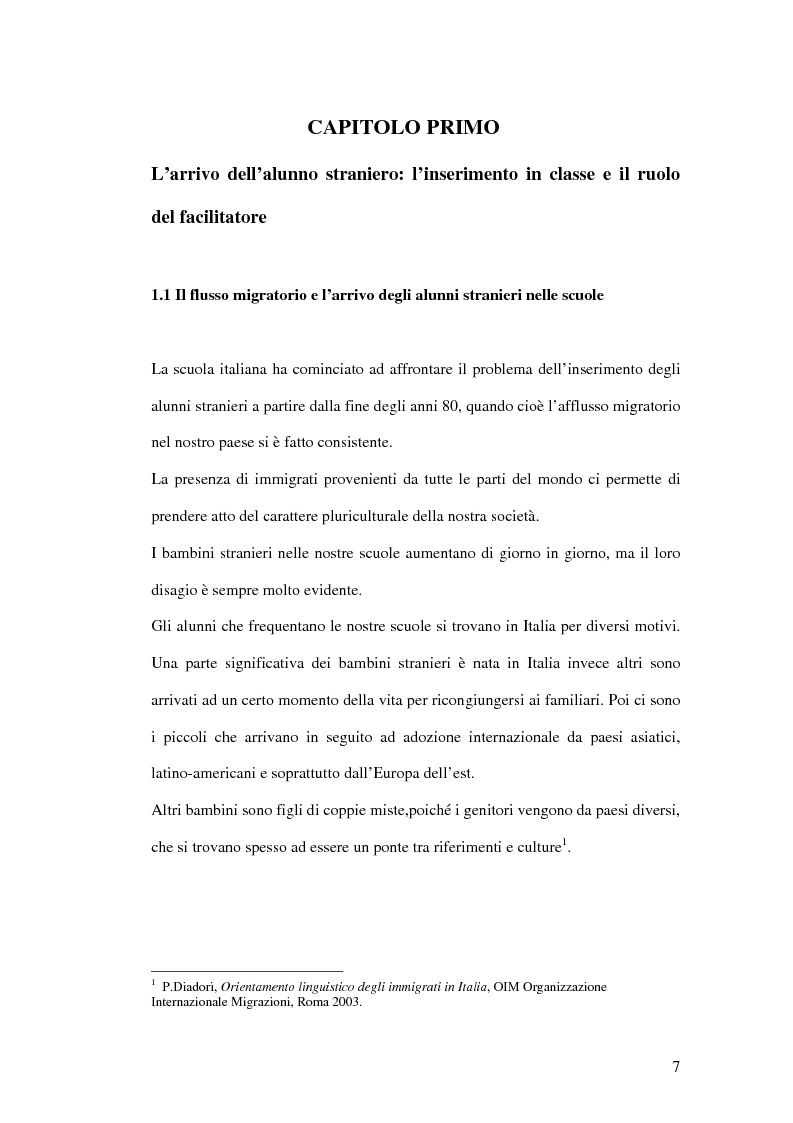 Anteprima della tesi: Le difficoltà di comprensione dei bambini stranieri e la semplificazione dei testi, Pagina 4