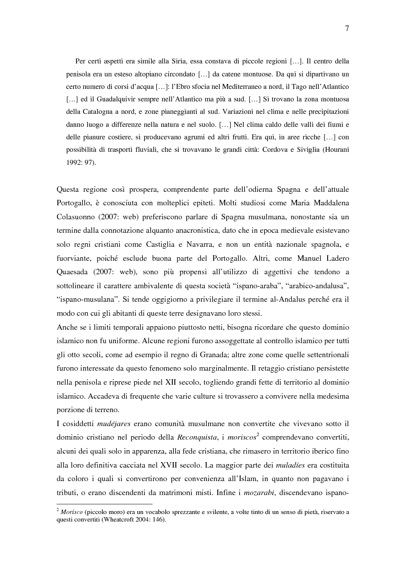 Anteprima della tesi: La donna in al-Andalus: aspetti storici e contemporanei, Pagina 4