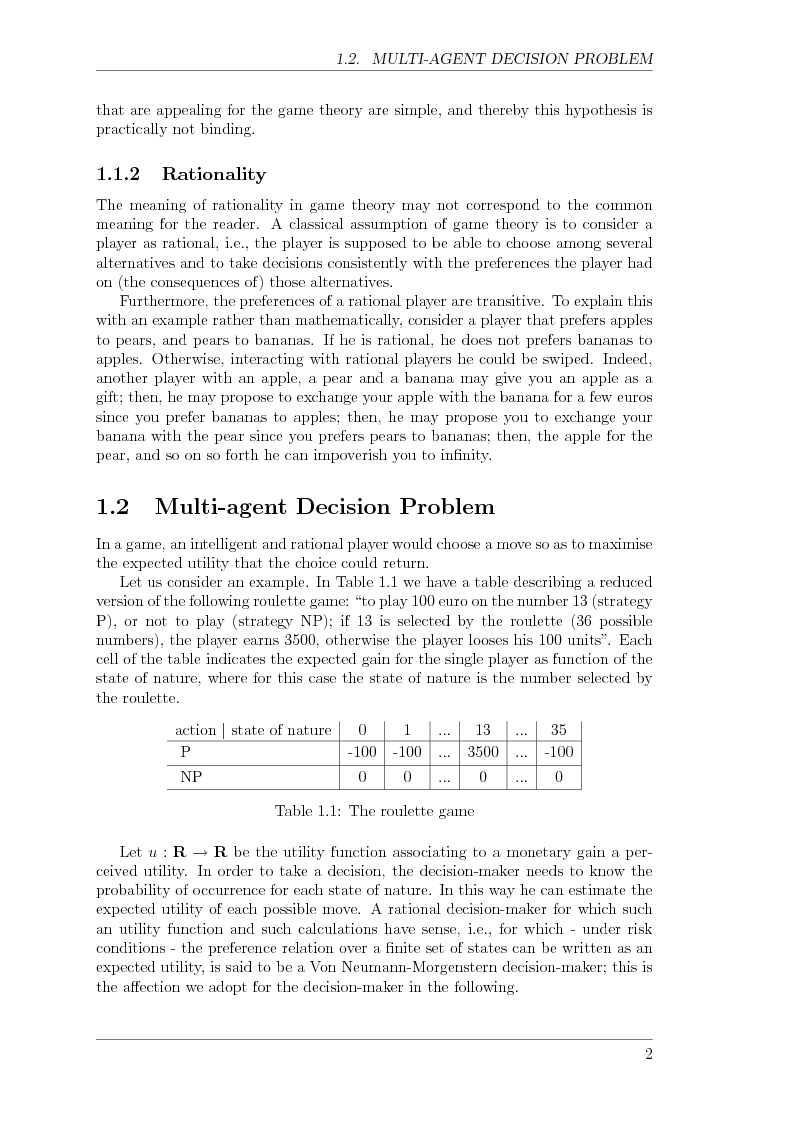 Anteprima della tesi: Game Theory for Internetworking, Pagina 2