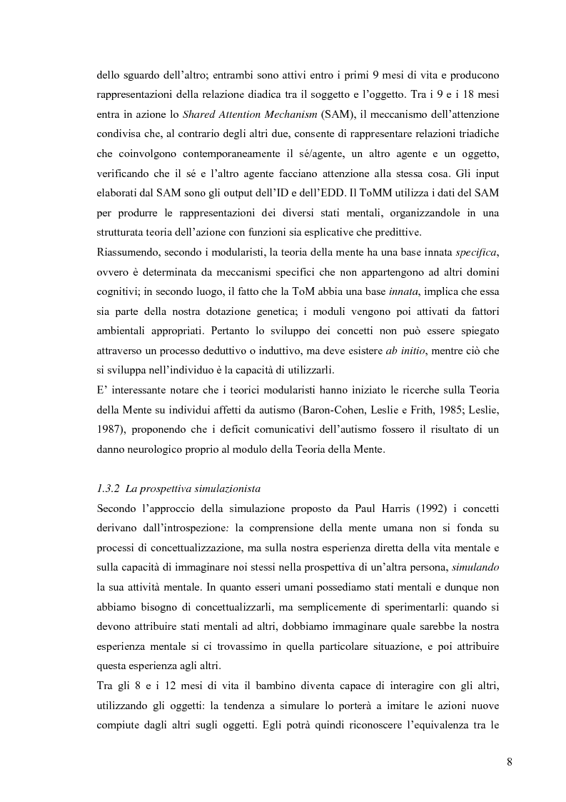 Anteprima della tesi: Un contributo alla validazione italiana del Tom Storybooks, Pagina 6