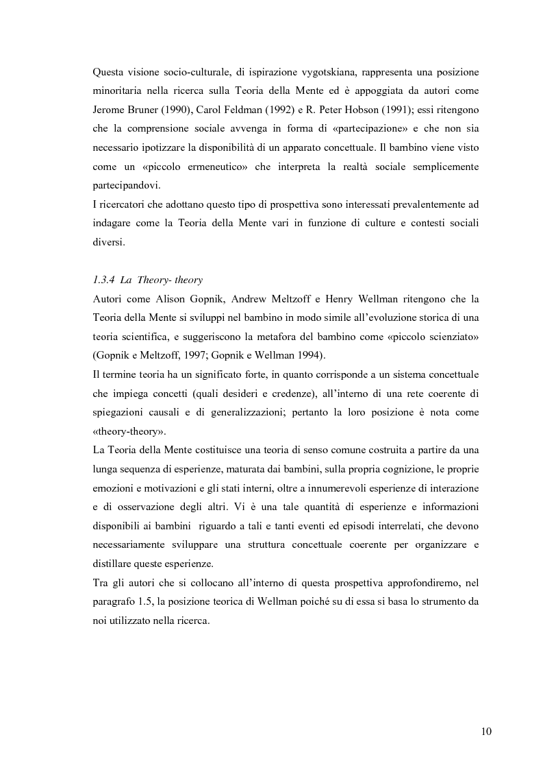 Anteprima della tesi: Un contributo alla validazione italiana del Tom Storybooks, Pagina 8