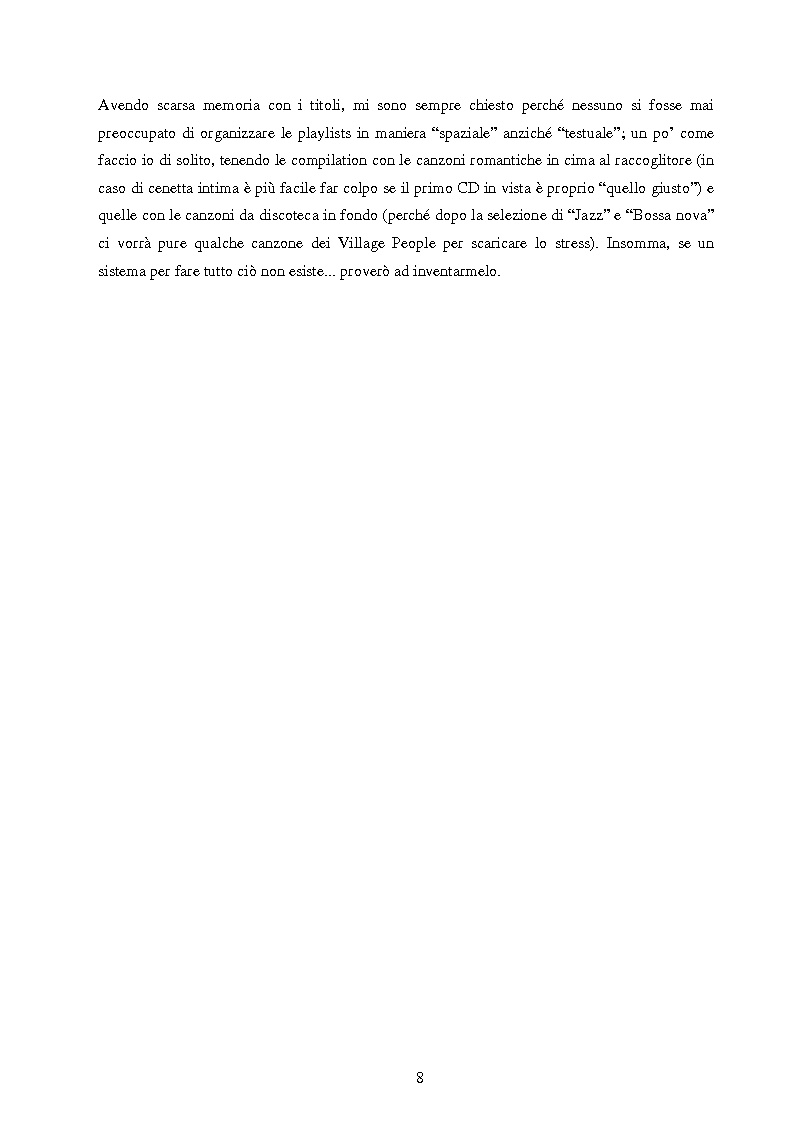Anteprima della tesi: Analisi di interfacce per la ricerca di brani musicali: finalità mood-based e prototipo di Music Mood Galaxy, Pagina 2