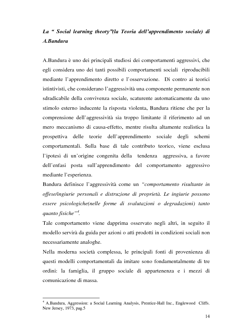 Anteprima della tesi: L'interazione tra fattori genetici e ambientali nelle condotte aggressive e antisociali degli adolescenti: il ruolo del polimorfismo MAOA (monoamina ossidasi-A), Pagina 11