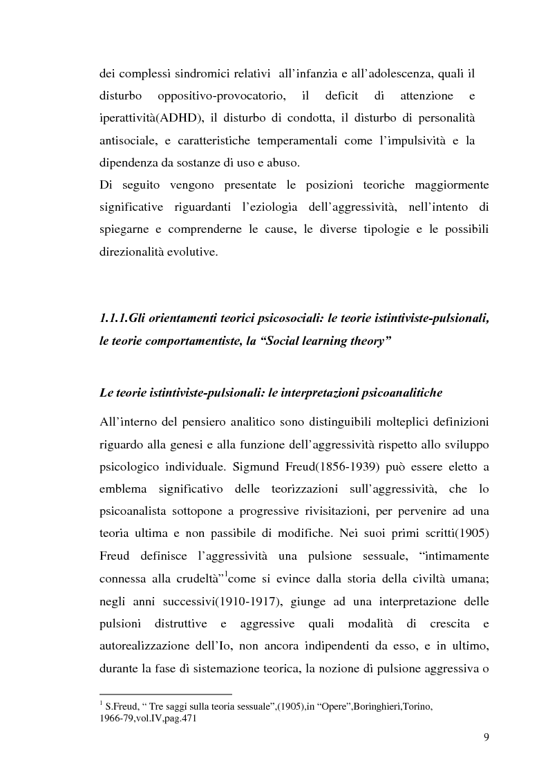 Anteprima della tesi: L'interazione tra fattori genetici e ambientali nelle condotte aggressive e antisociali degli adolescenti: il ruolo del polimorfismo MAOA (monoamina ossidasi-A), Pagina 6