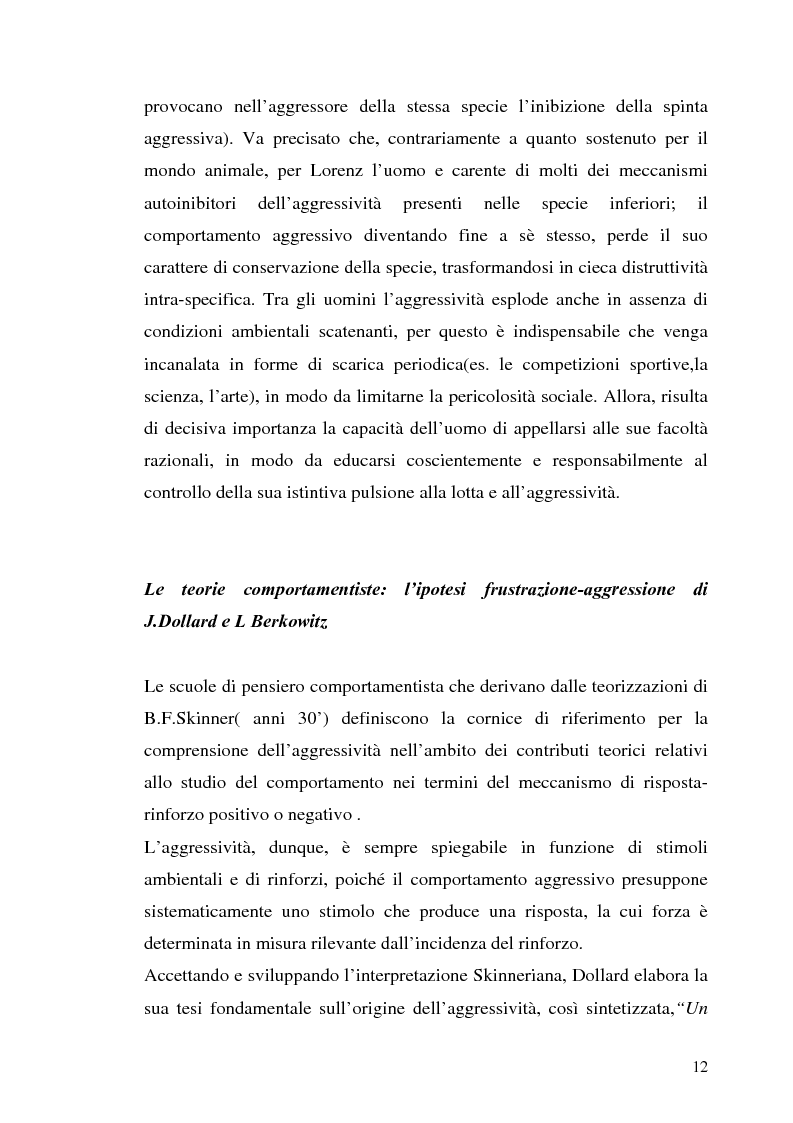Anteprima della tesi: L'interazione tra fattori genetici e ambientali nelle condotte aggressive e antisociali degli adolescenti: il ruolo del polimorfismo MAOA (monoamina ossidasi-A), Pagina 9
