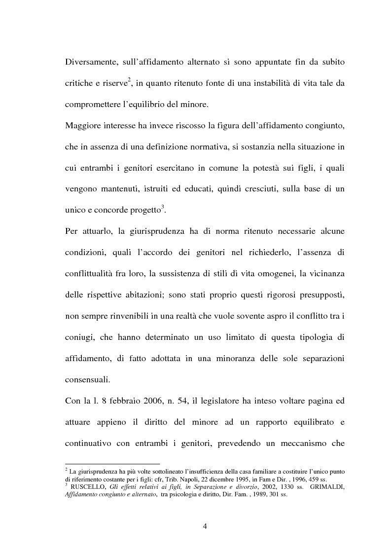 Anteprima della tesi: Affido condiviso, Pagina 2