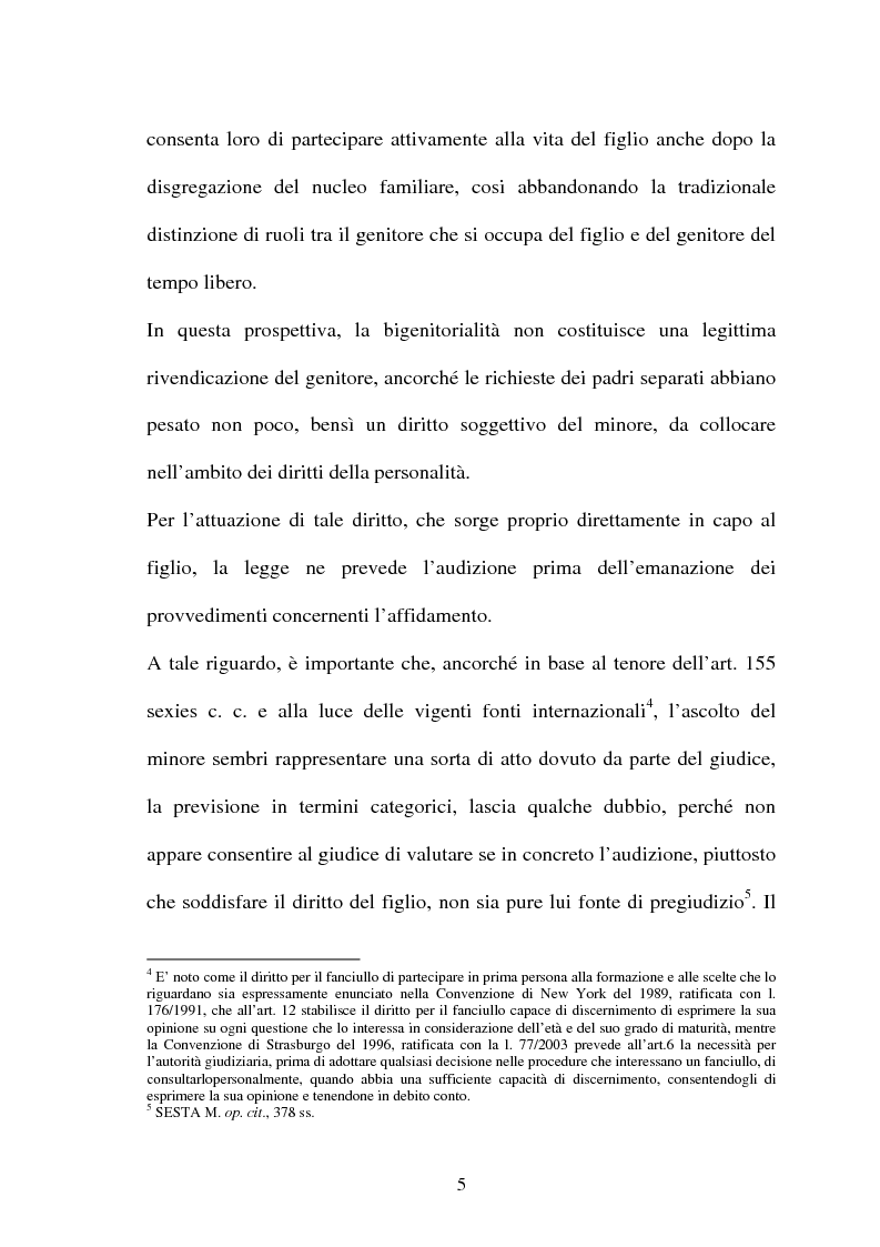 Anteprima della tesi: Affido condiviso, Pagina 3
