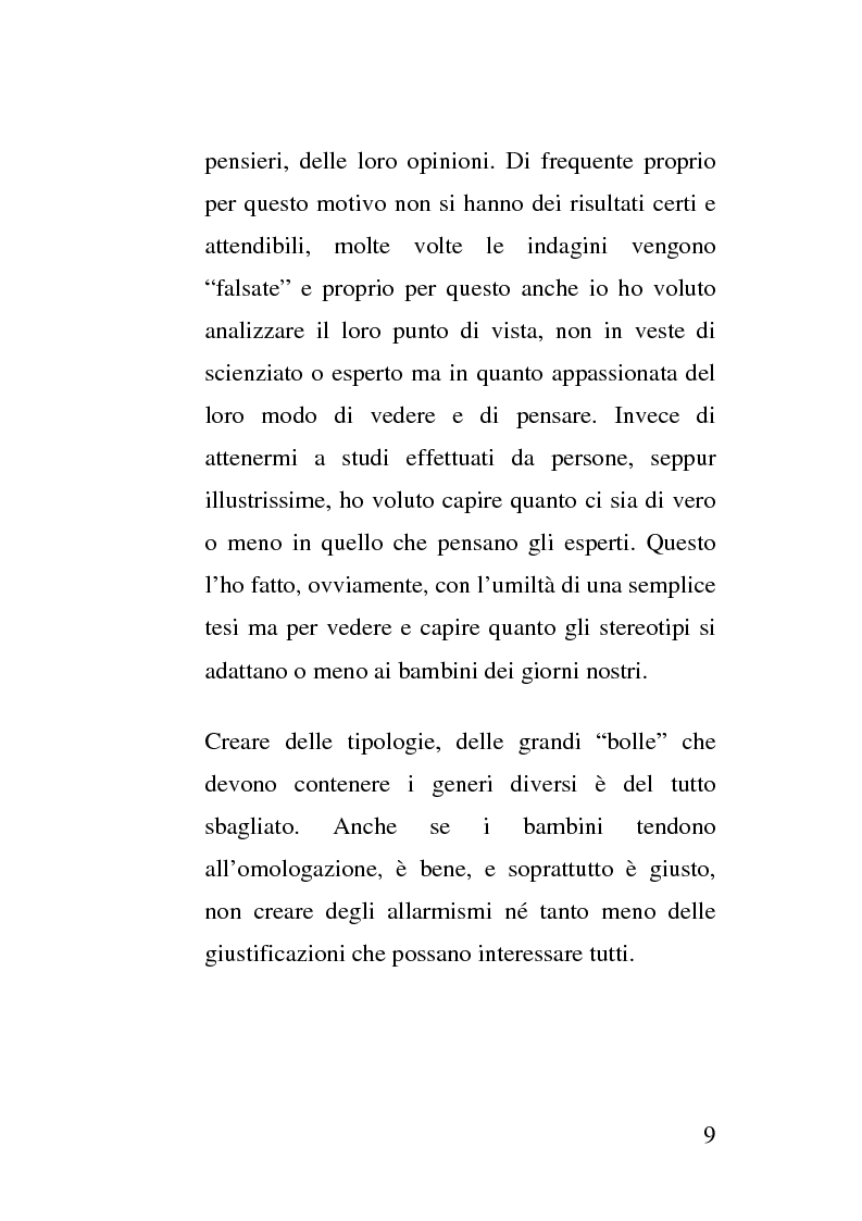 Anteprima della tesi: La crescita socio - emotivo - cognitiva del bambino attraverso lo spot e la tutela dei minori, Pagina 3