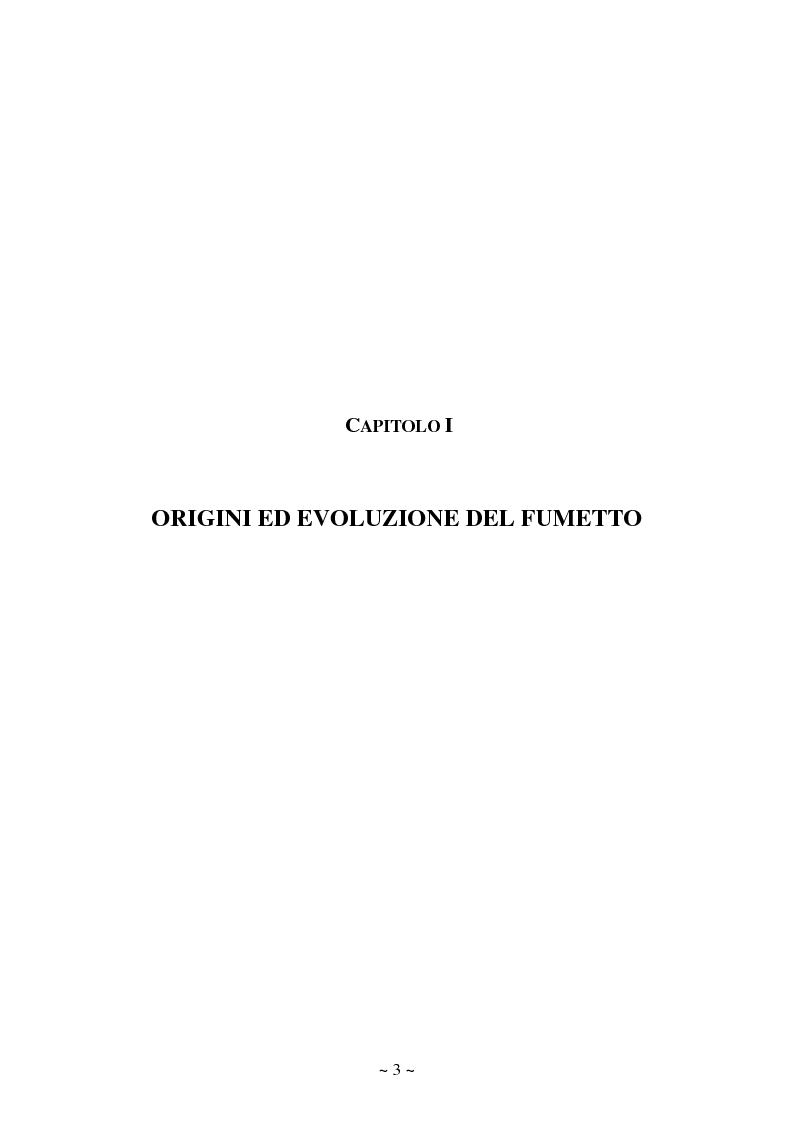 Anteprima della tesi: La comunicazione massmediologica nel fumetto: un'analisi, Pagina 3