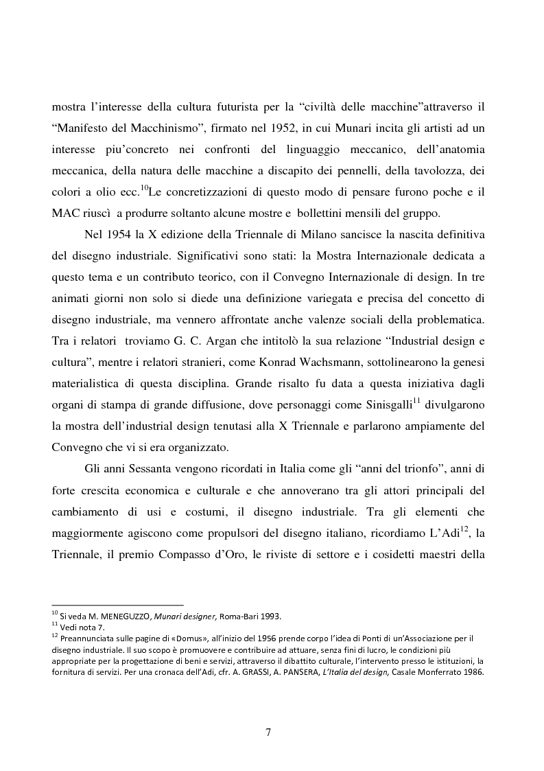 Anteprima della tesi: Design e produzione grafica in Campania nella seconda metà del 900, Pagina 7