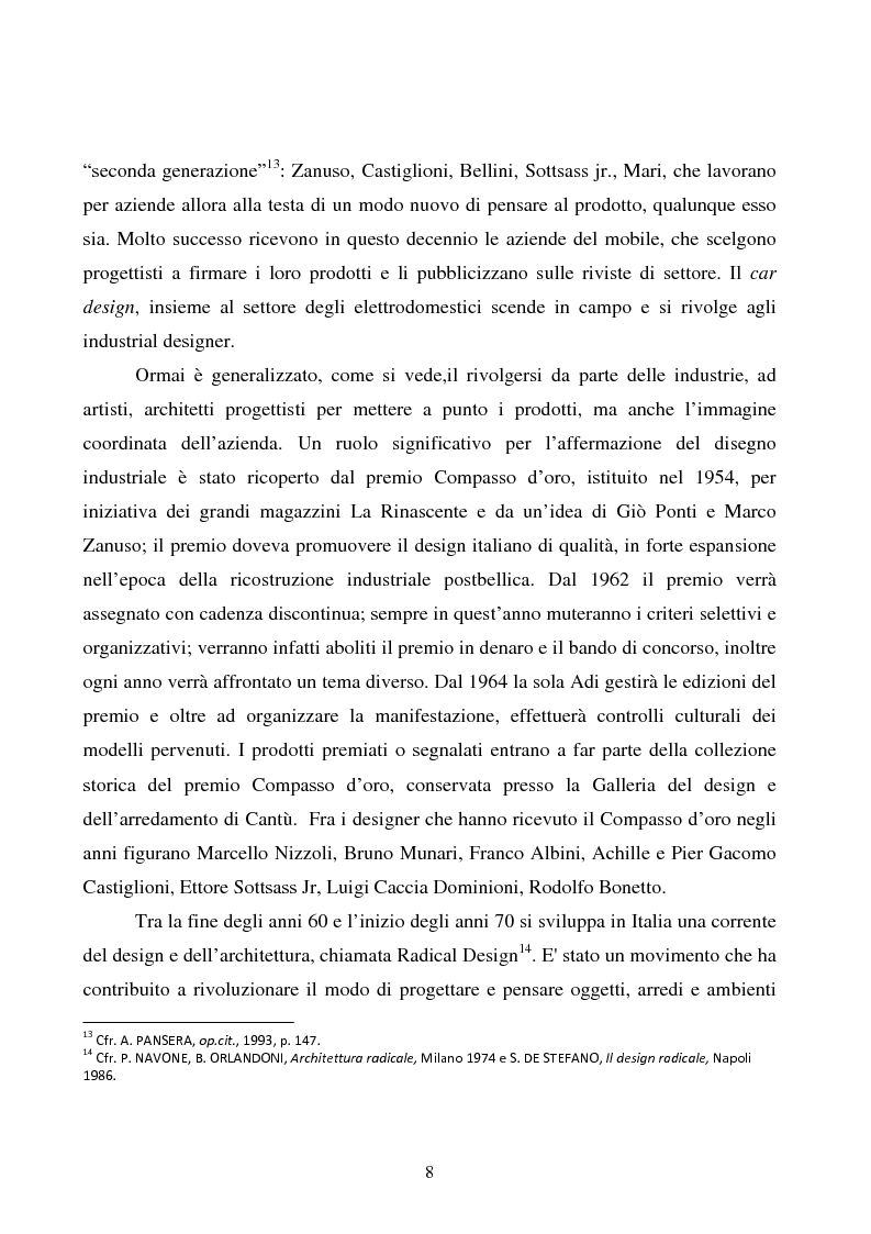 Anteprima della tesi: Design e produzione grafica in Campania nella seconda metà del 900, Pagina 8