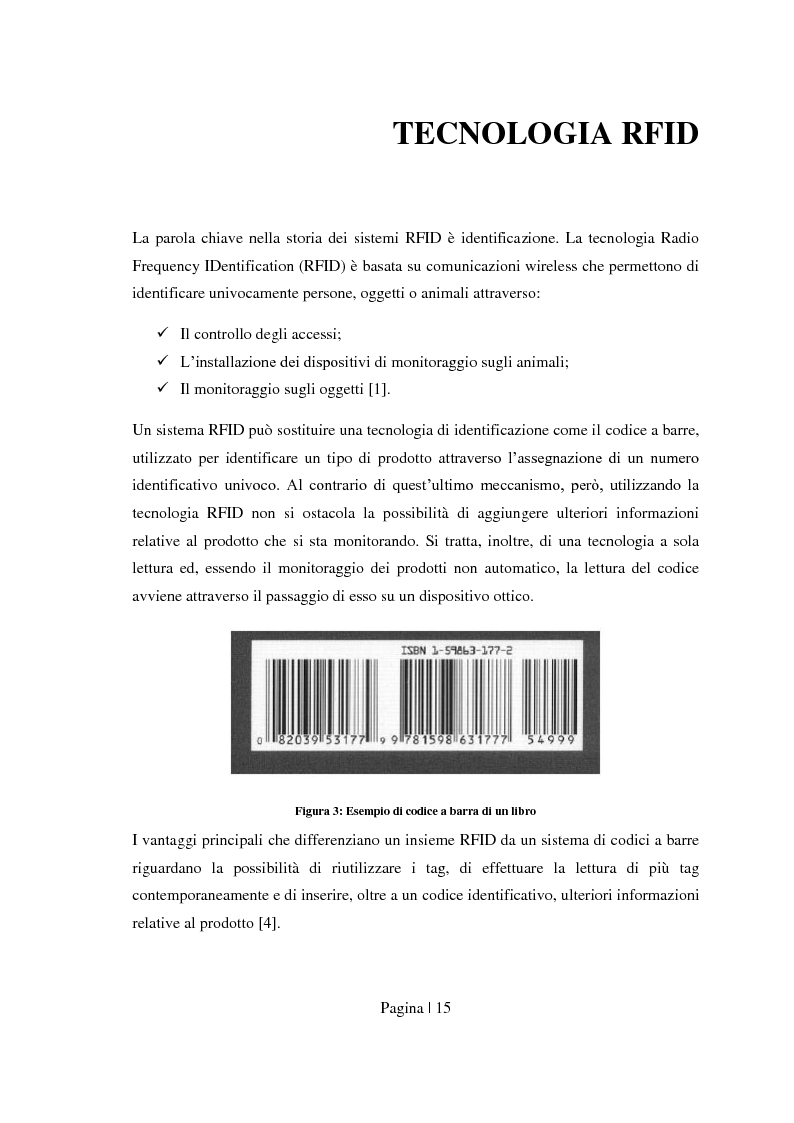 Anteprima della tesi: Sicurezza per Radio Frequency Identification: tracciare le merci preservando la privacy, Pagina 7