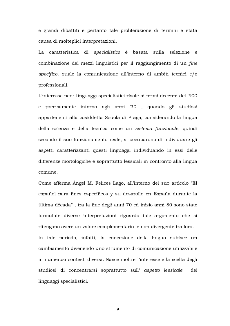 Anteprima della tesi: Il linguaggio del turismo: la traduzione dei realia tra linguaggio specialistico e lingua di cultura, Pagina 6