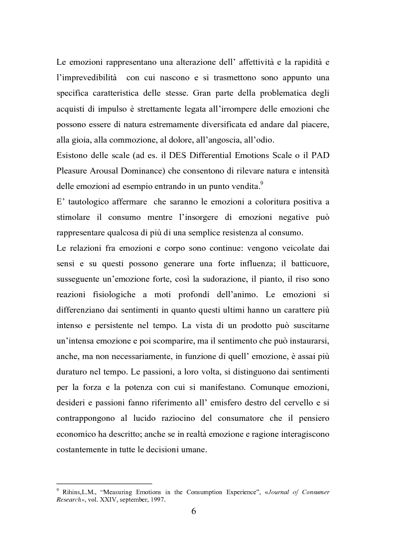 Anteprima della tesi: Il polisensualismo del consumatore: la riscoperta dell'olfatto, Pagina 10