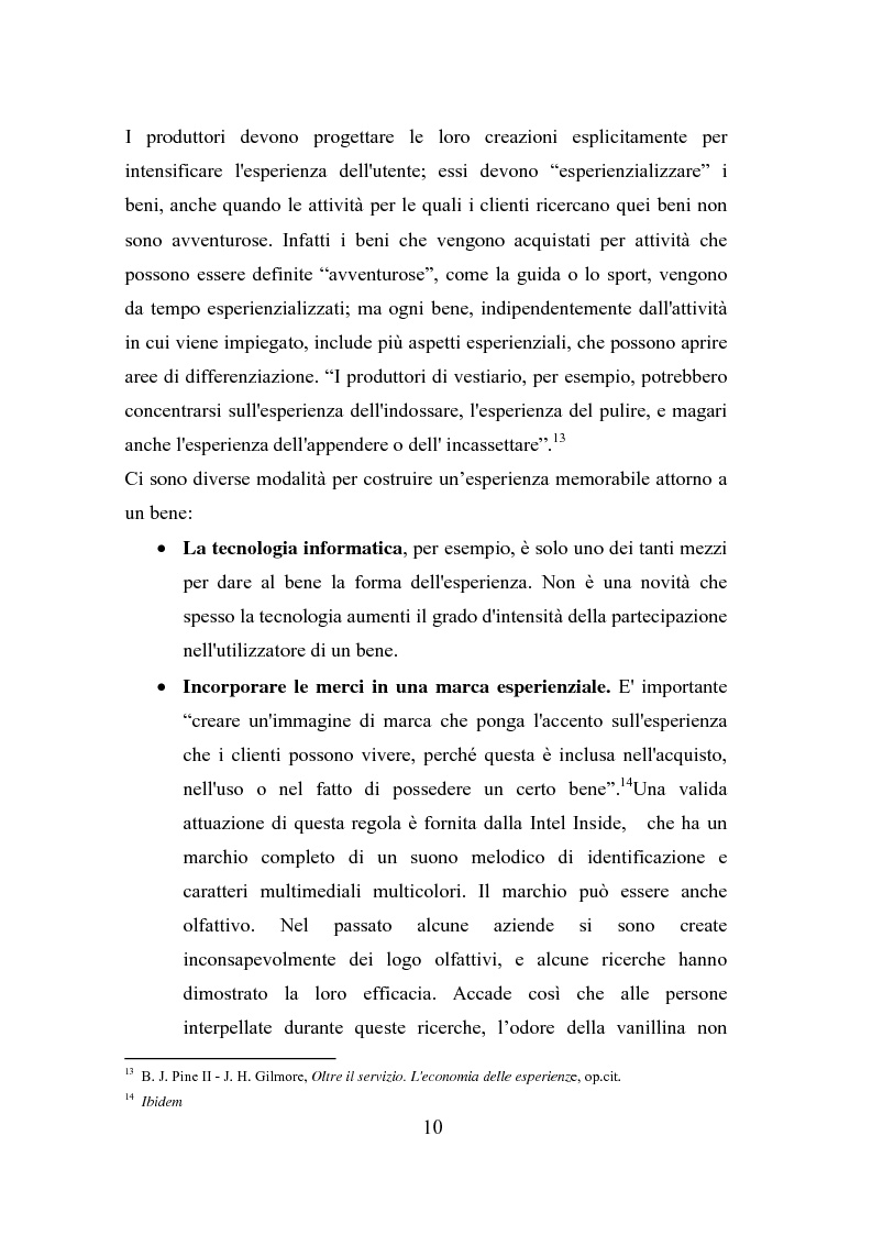 Anteprima della tesi: Il polisensualismo del consumatore: la riscoperta dell'olfatto, Pagina 14