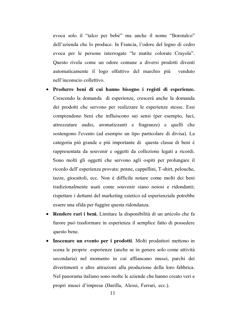 Anteprima della tesi: Il polisensualismo del consumatore: la riscoperta dell'olfatto, Pagina 15