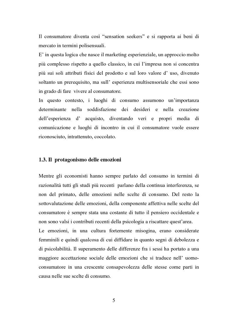 Anteprima della tesi: Il polisensualismo del consumatore: la riscoperta dell'olfatto, Pagina 9
