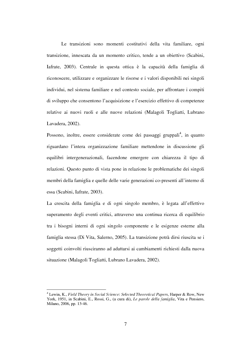 Anteprima della tesi: Eredità invisibili: la trasmissione intergenerazionale tra nonni e nipoti nel ciclo di vita familiare, Pagina 7