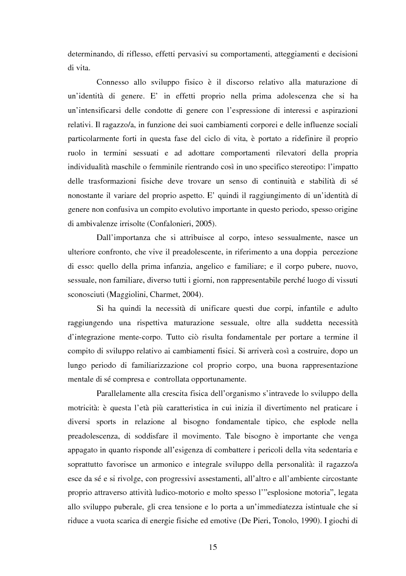 Anteprima della tesi: Modelli identificativi proposti in TV e autopresentazione in preadolescenza, Pagina 11