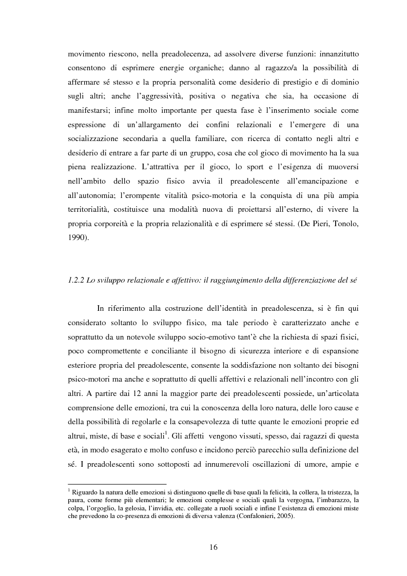 Anteprima della tesi: Modelli identificativi proposti in TV e autopresentazione in preadolescenza, Pagina 12